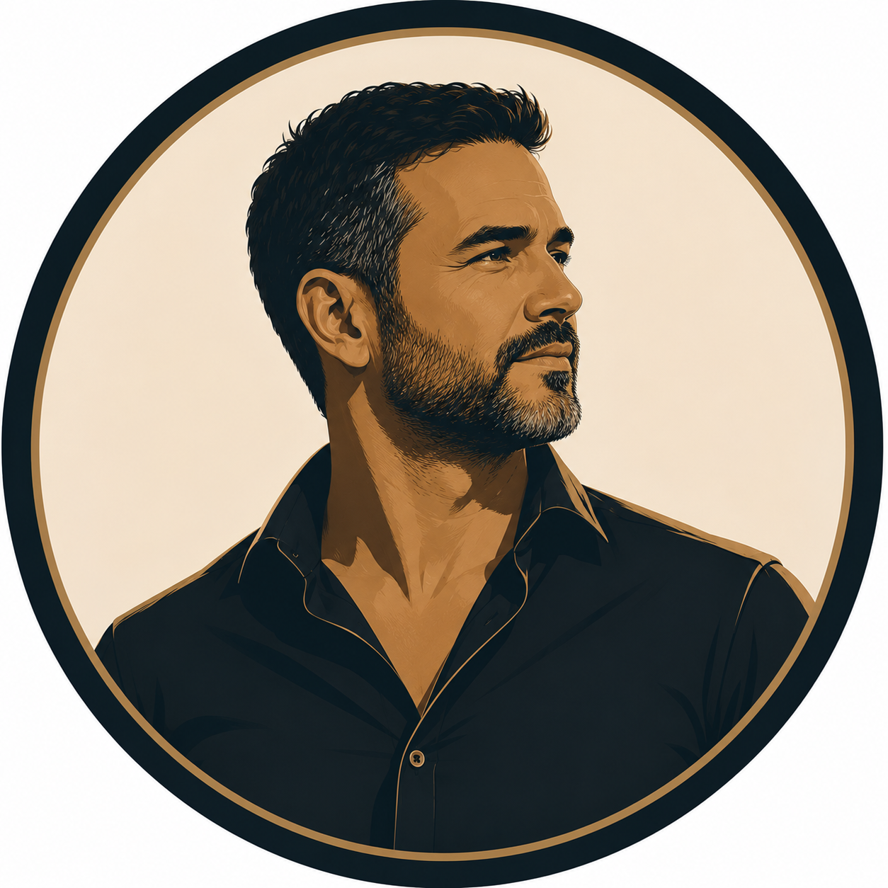 Classy Dad portrait